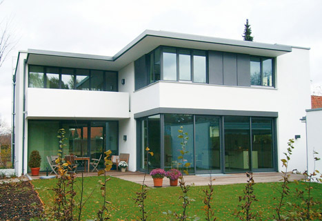 Fassaden in Pfosten-Riegel-Konstruktion